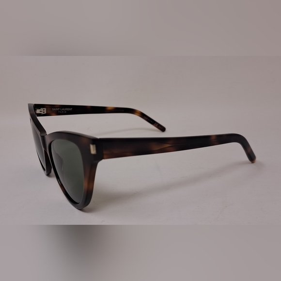 Saint Laurent Women's Cat Eye Havana Green SL425 003 54-19-140 - Picture 14 of 16